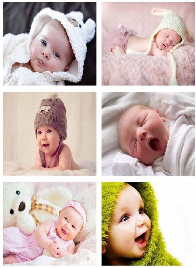 RKDECOR ملصق RKDECOR للمواليد الجدد لتزيين جدران غرف الحوامل، عبوة من 6 ملصقات (مقاس 12 × 18 بوصة) s77 - Image 1